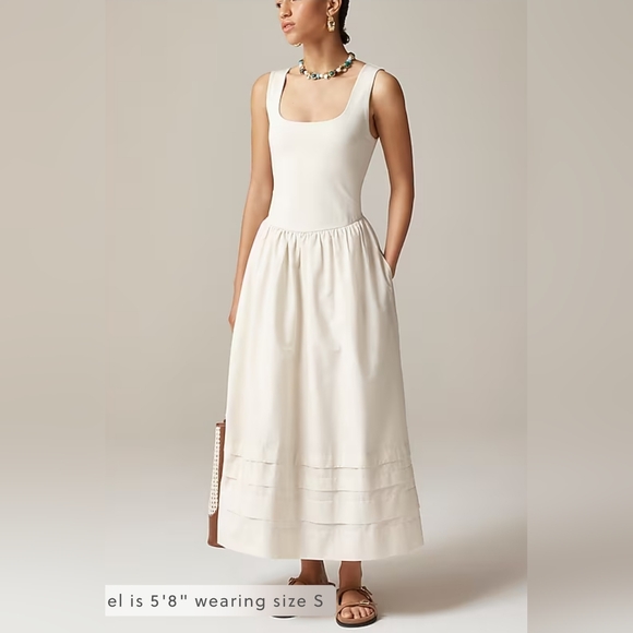 J. Crew Dresses & Skirts - J. Crew Women's Tall drop-waist mixy dress #196